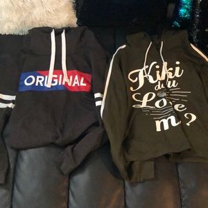 ON FIRE brand Hoodies